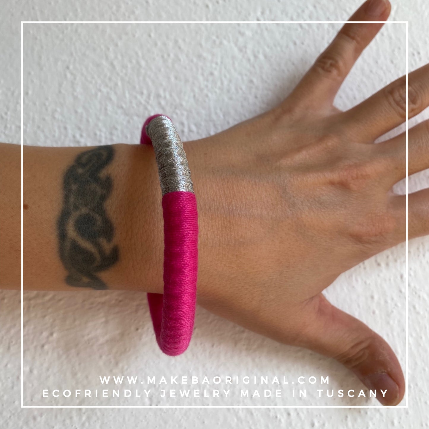 Set 3 Bangle Classic - “Natural mystic” Argento Silver