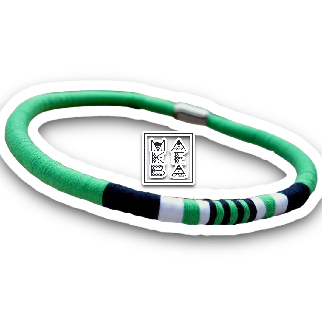 Collana Cobra Trap - Verde prato