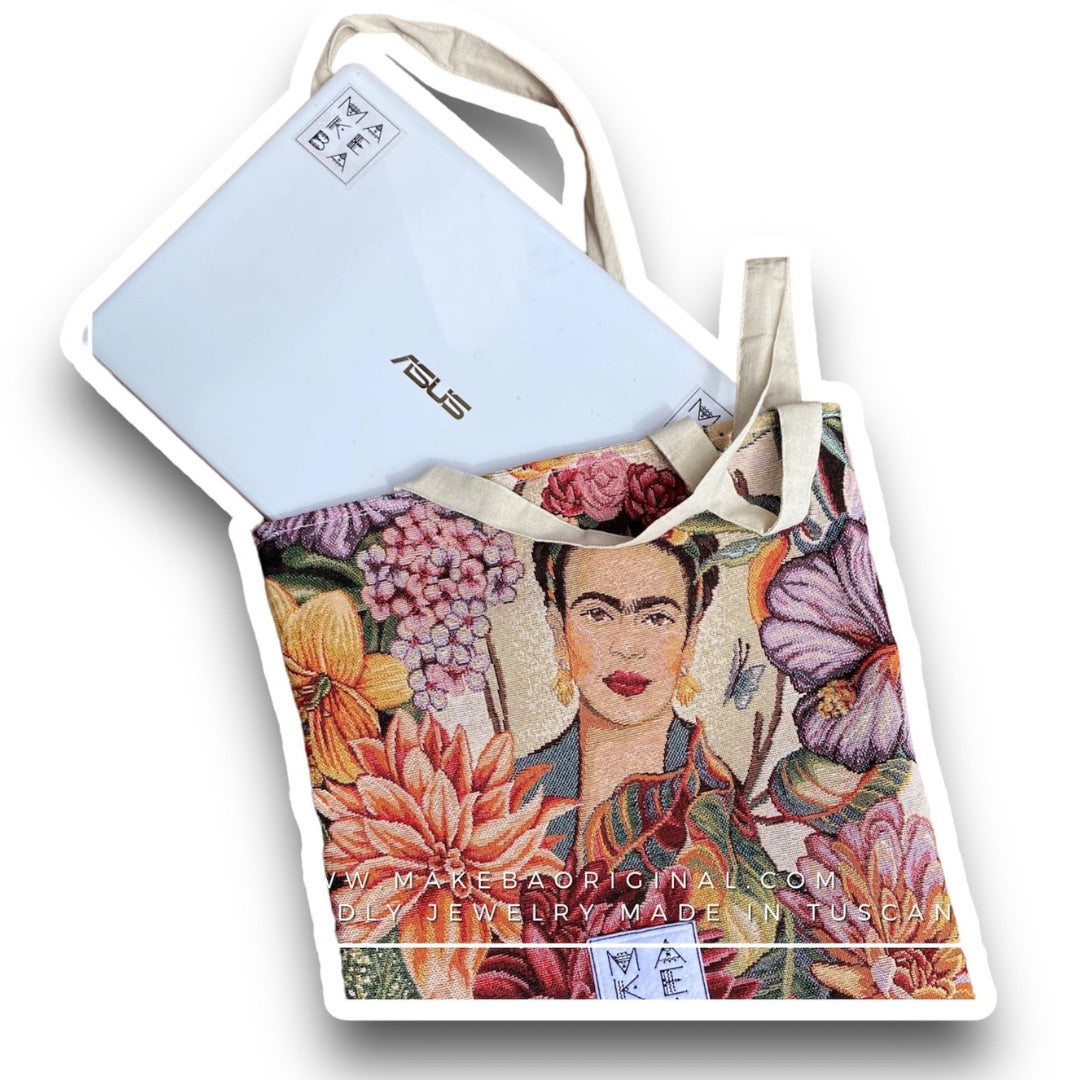 Tote Bag - Frida - Gobelin e cotone organico