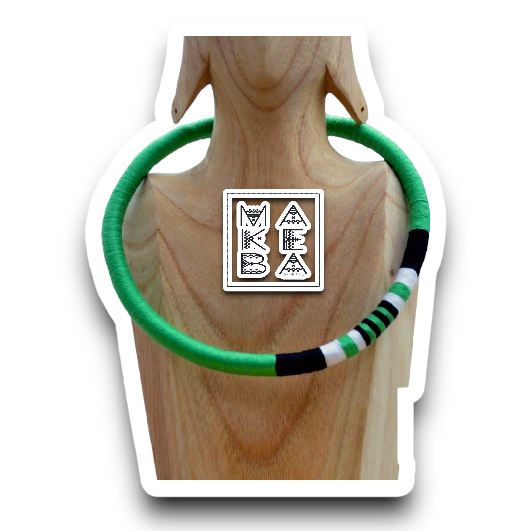 Collana Cobra Trap - Verde prato