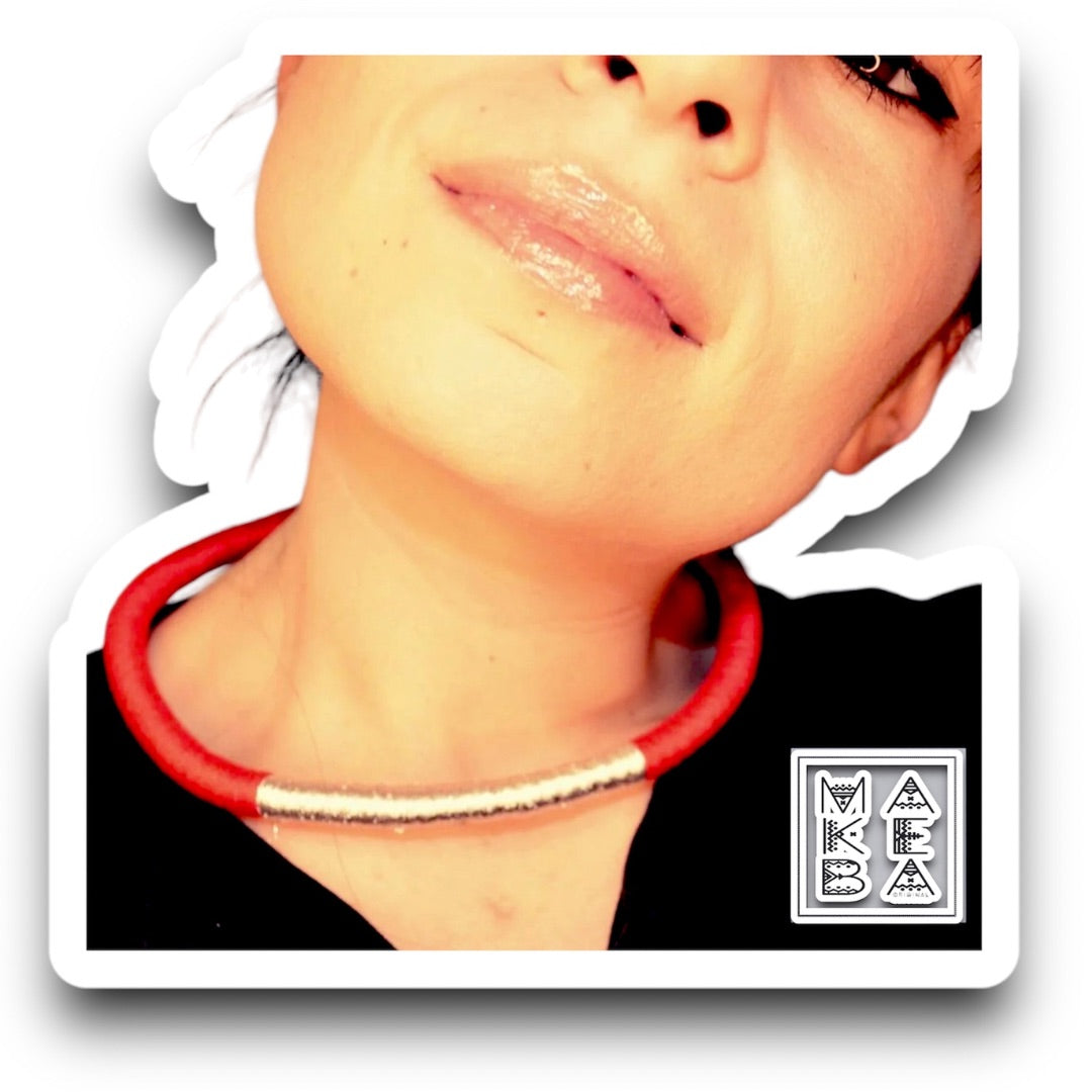 Collana Classic Silver - Rosso Silver