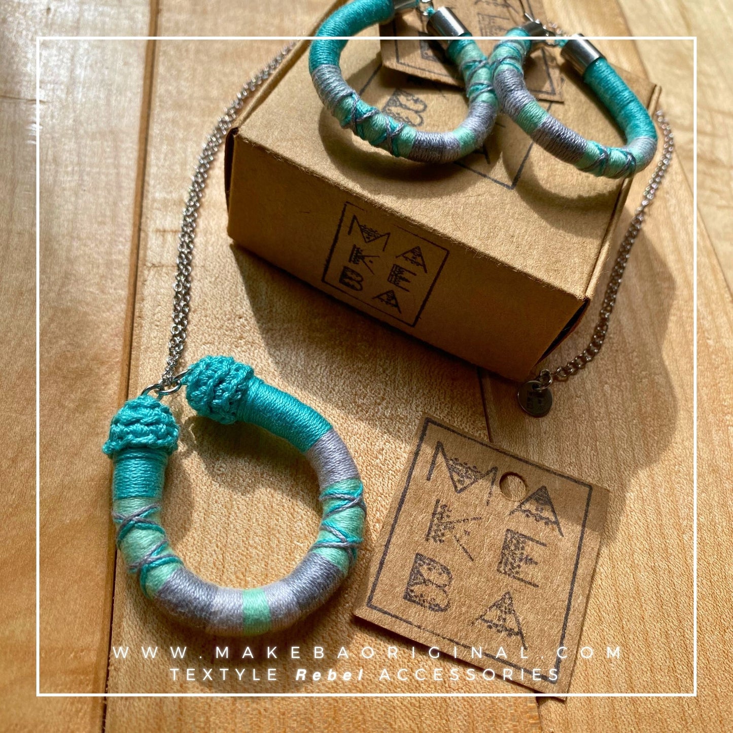 Collana Drop //Mint//