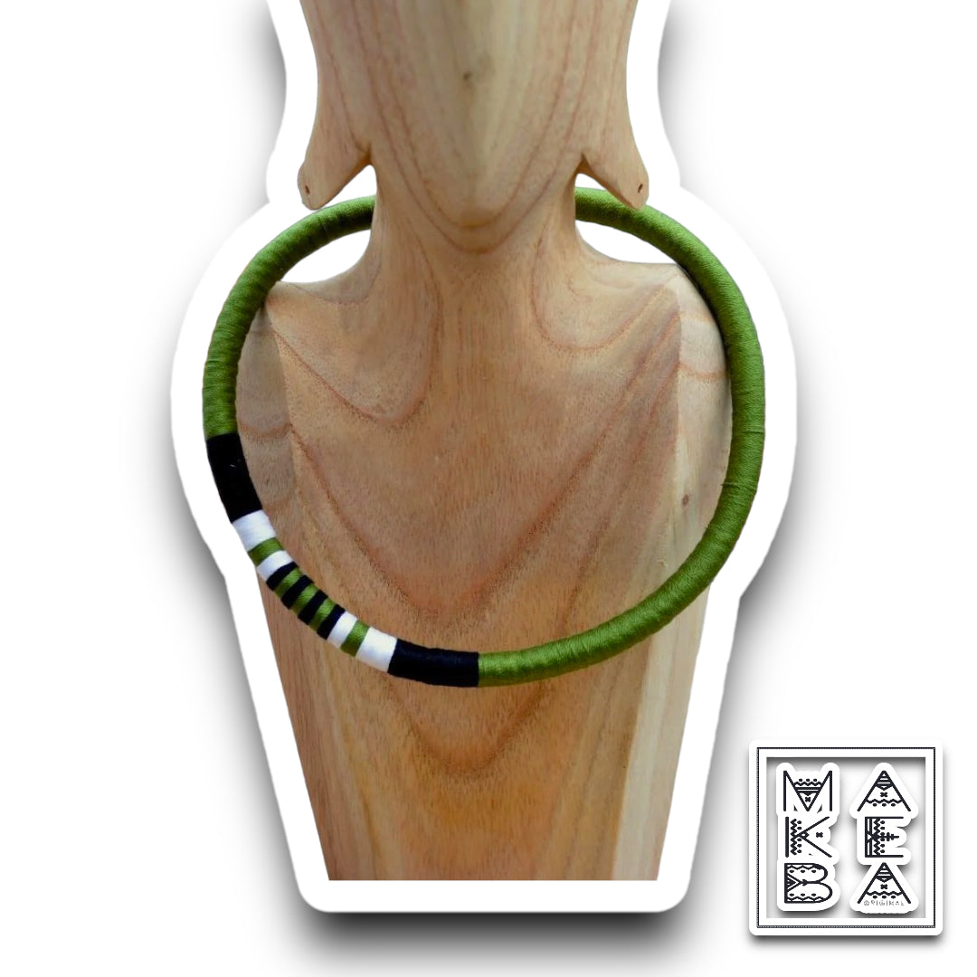 Collana Cobra Trap - Verde oliva