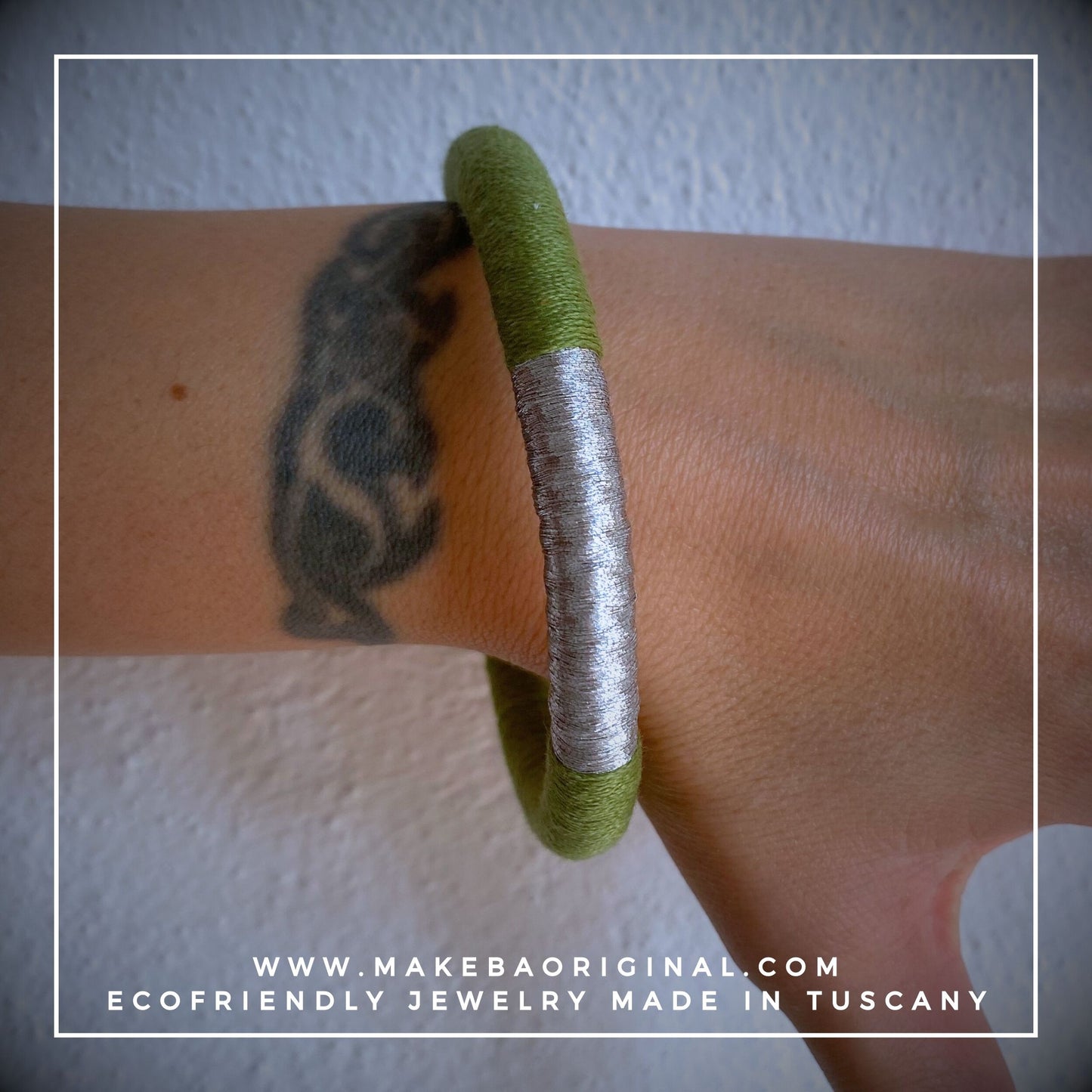 Set 3 Bangle Classic - “Natural mystic” Argento Silver