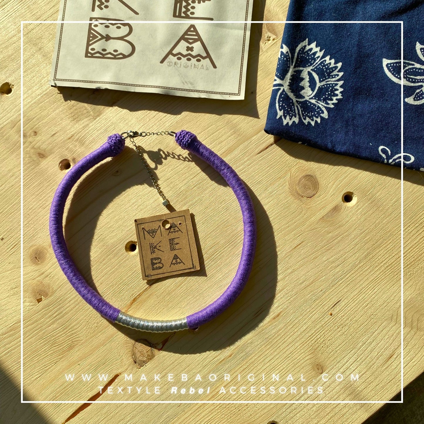 Collana Classic Singola - Viola Silver