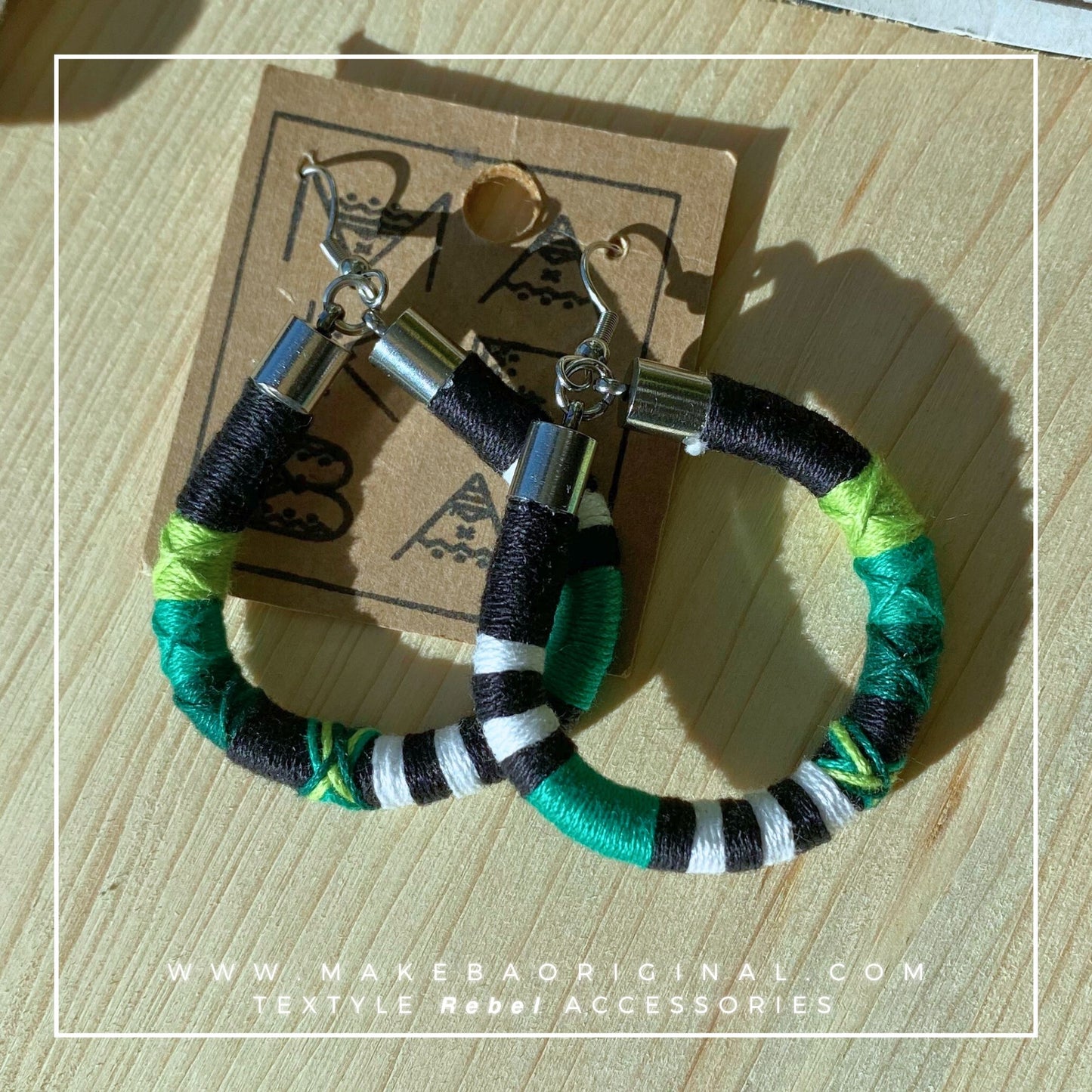 Orecchini Drop //Liberty Green//