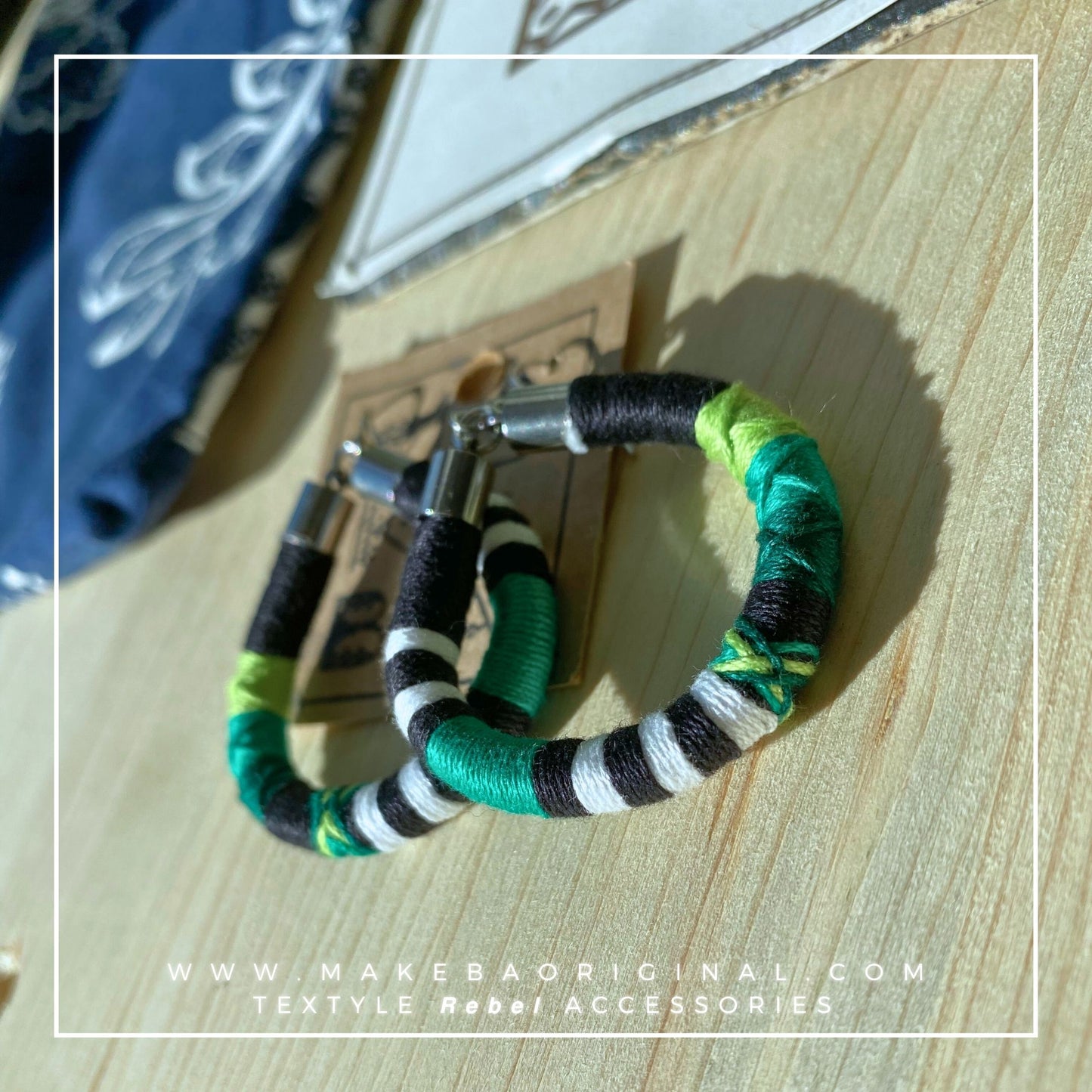 Orecchini Drop //Liberty Green//