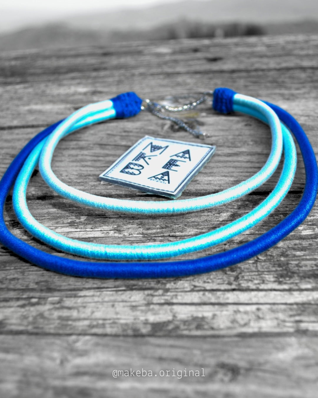 Collana Tri //Calm Blue//