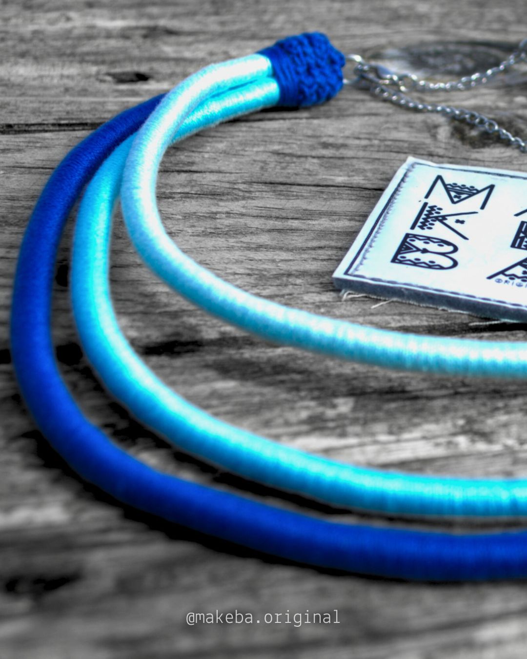 Collana Tri //Calm Blue//