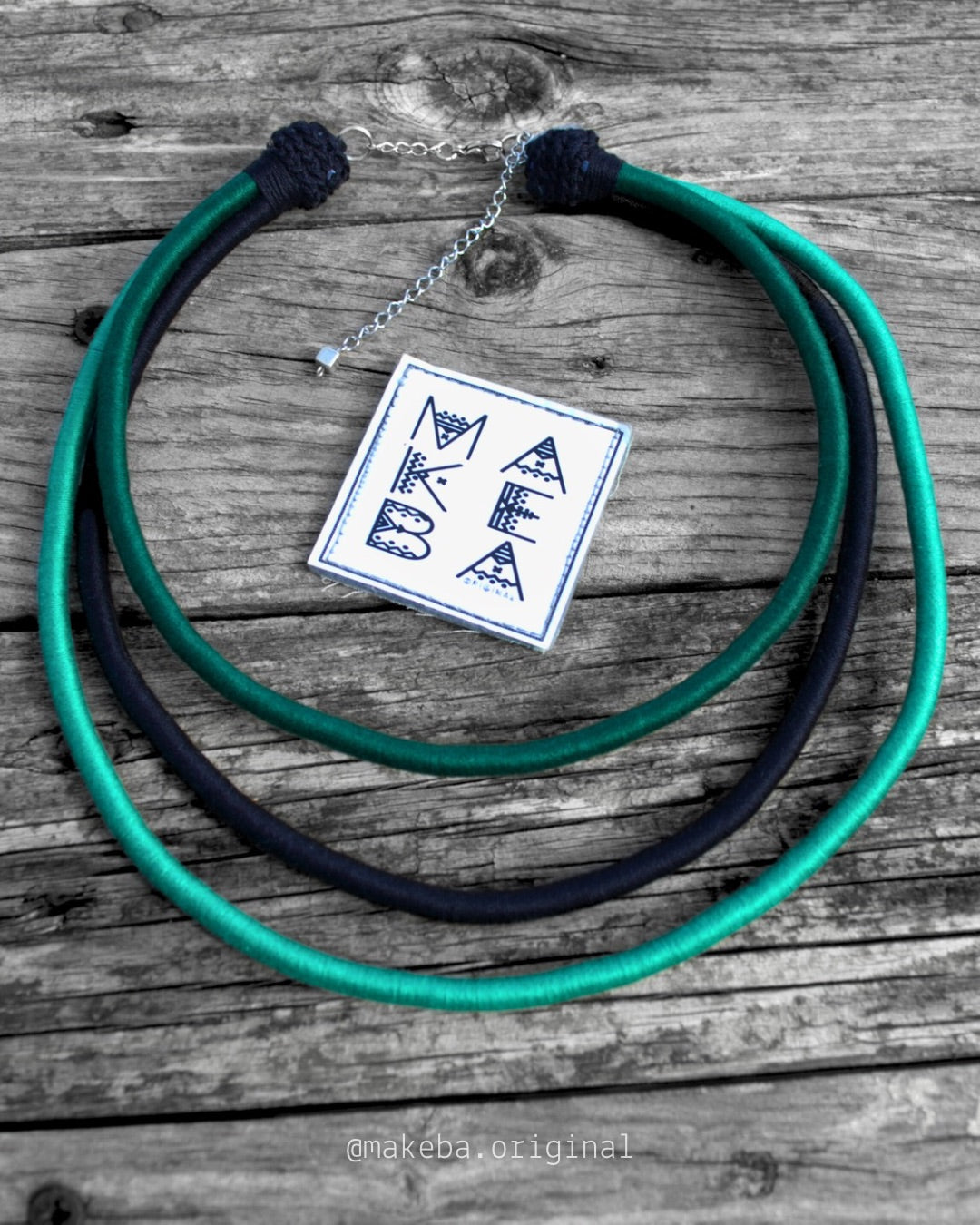 Collana Tri //Deep Green//