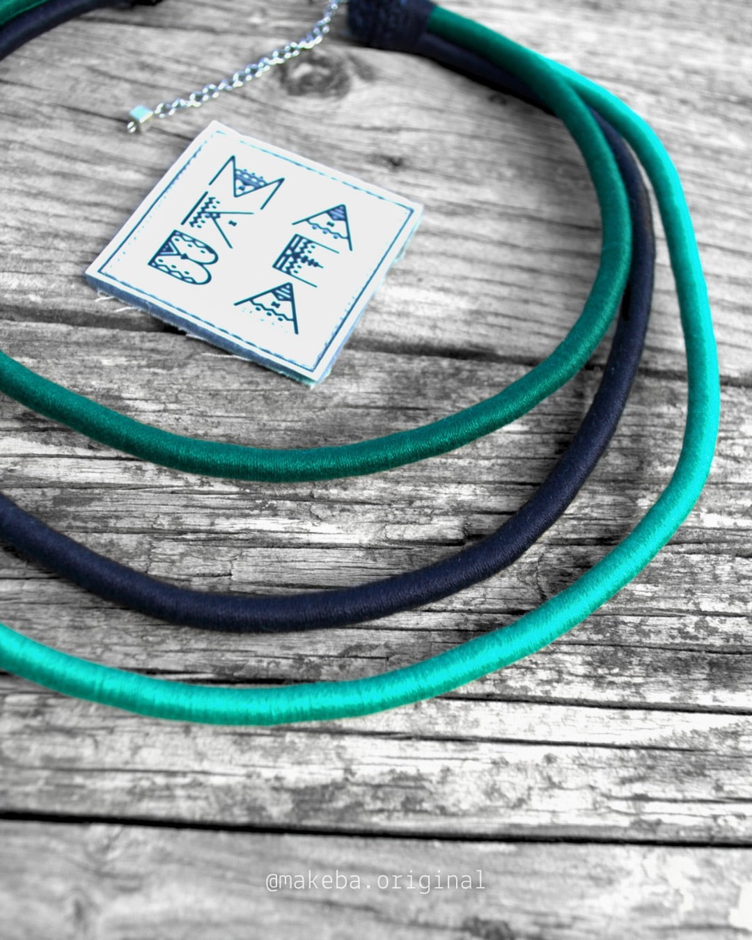Collana Tri //Deep Green//