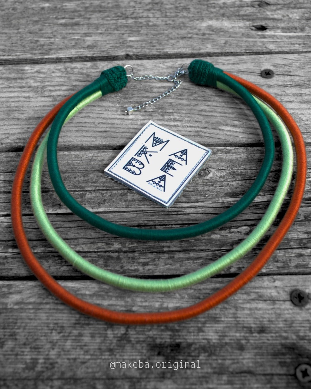 Collana Tri //Foresta//