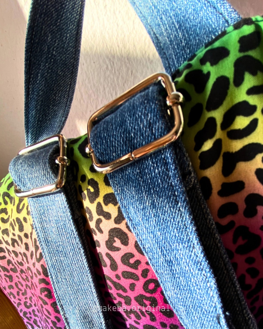 Zaino PEEKABOO //Leopard Rainbow//