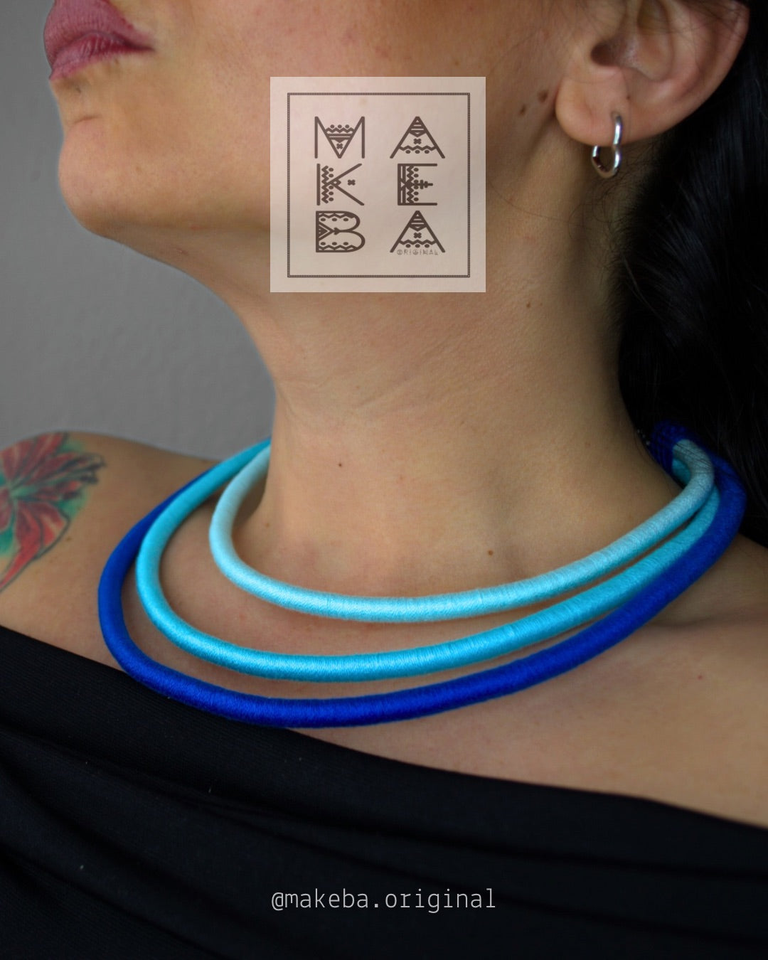 Collana Tri //Calm Blue//