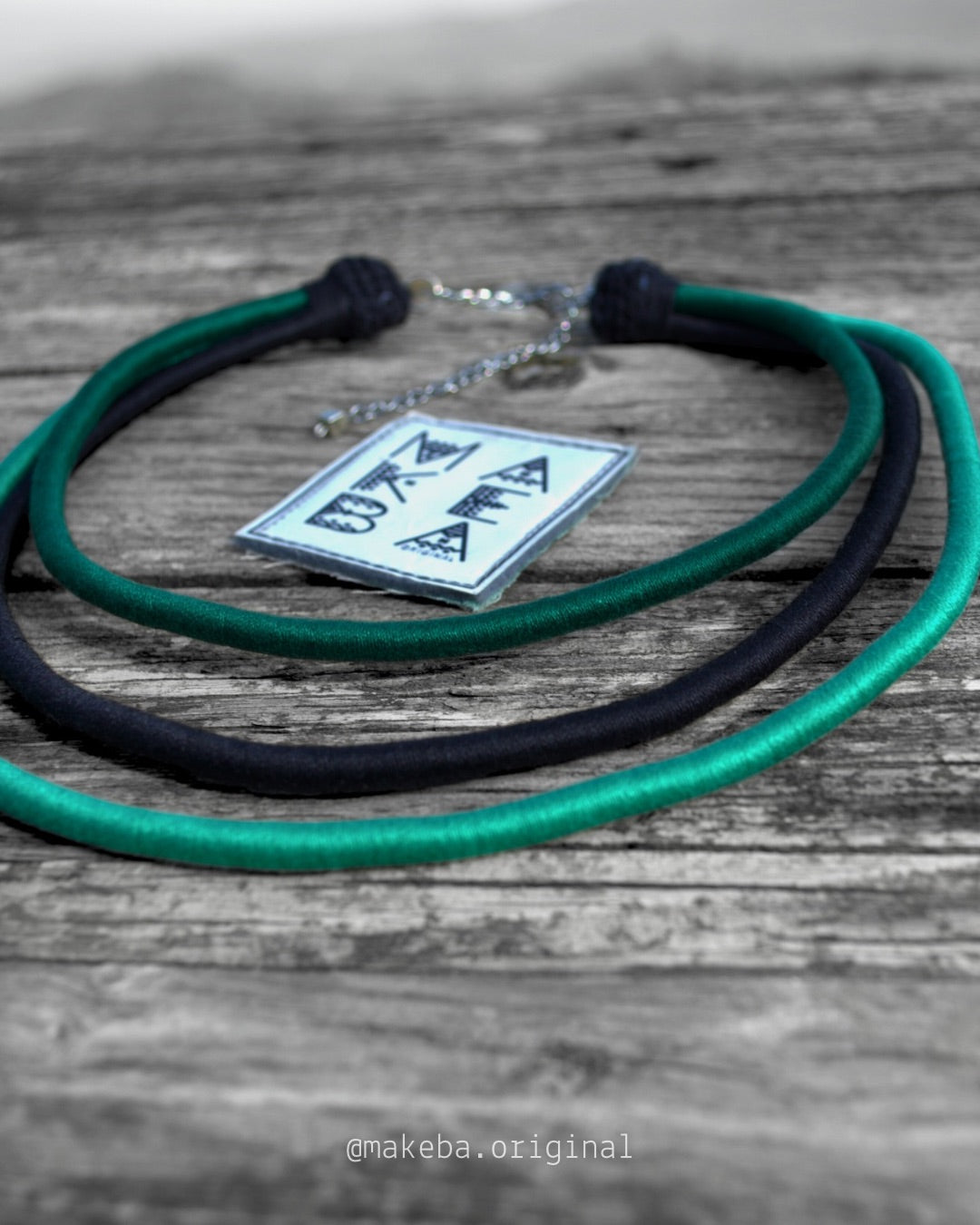 Collana Tri //Deep Green//