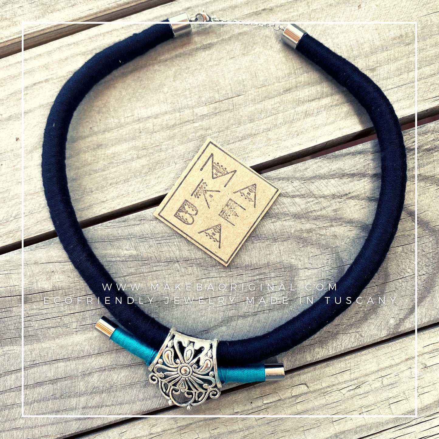 COLLANA TRIBAL LOTUS - COLORI FREDDI