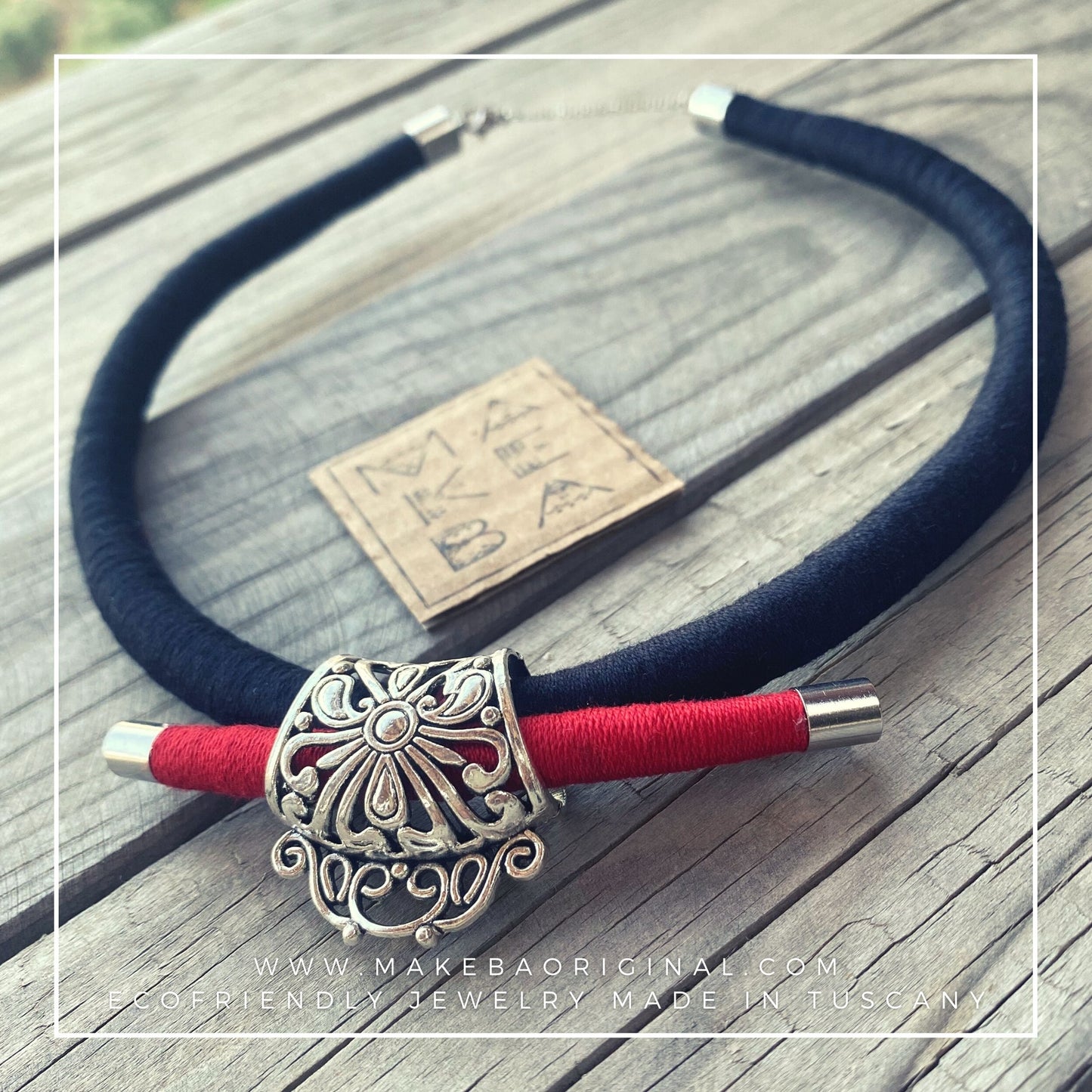 COLLANA TRIBAL LOTUS - COLORI CALDI
