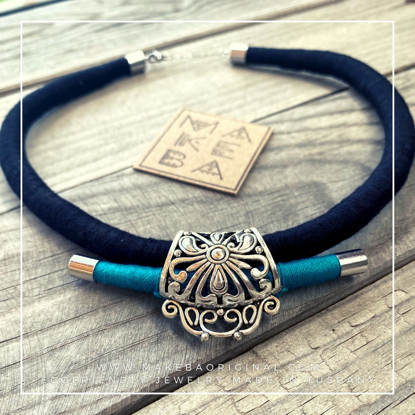 COLLANA TRIBAL LOTUS - COLORI FREDDI
