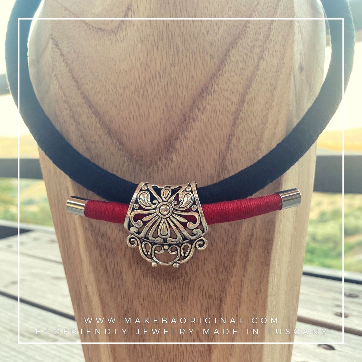 COLLANA TRIBAL LOTUS - COLORI CALDI