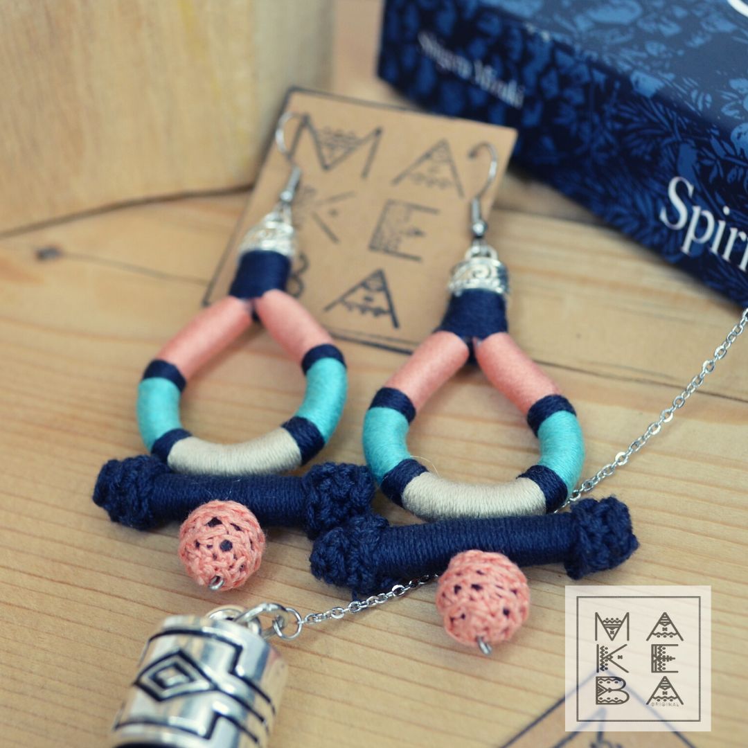 ORECCHINI ANTHEA - BLU CIPRIA GIADA