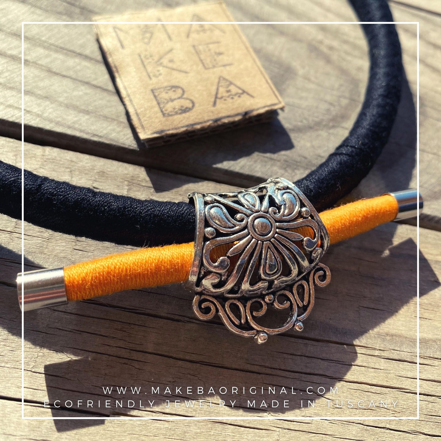 COLLANA TRIBAL LOTUS - COLORI CALDI
