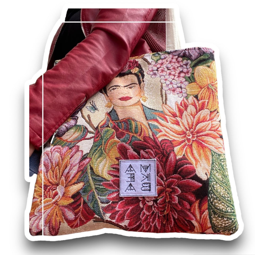 Tote Bag - Frida - Gobelin e cotone organico