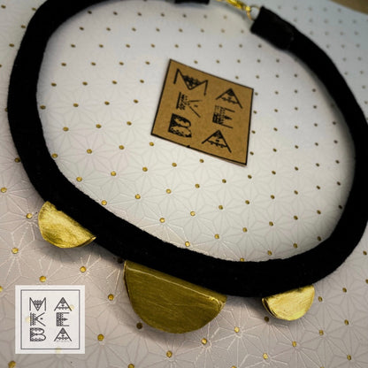 Girocollo Bairi - Nero Gold