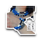 Bracciale Tri Cairo - Blu elettrico silver argento