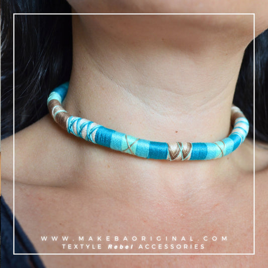 Collana Choker //Giglio Tigrato//