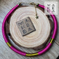 Collarino singolo - Rosa Fuxia oro gold
