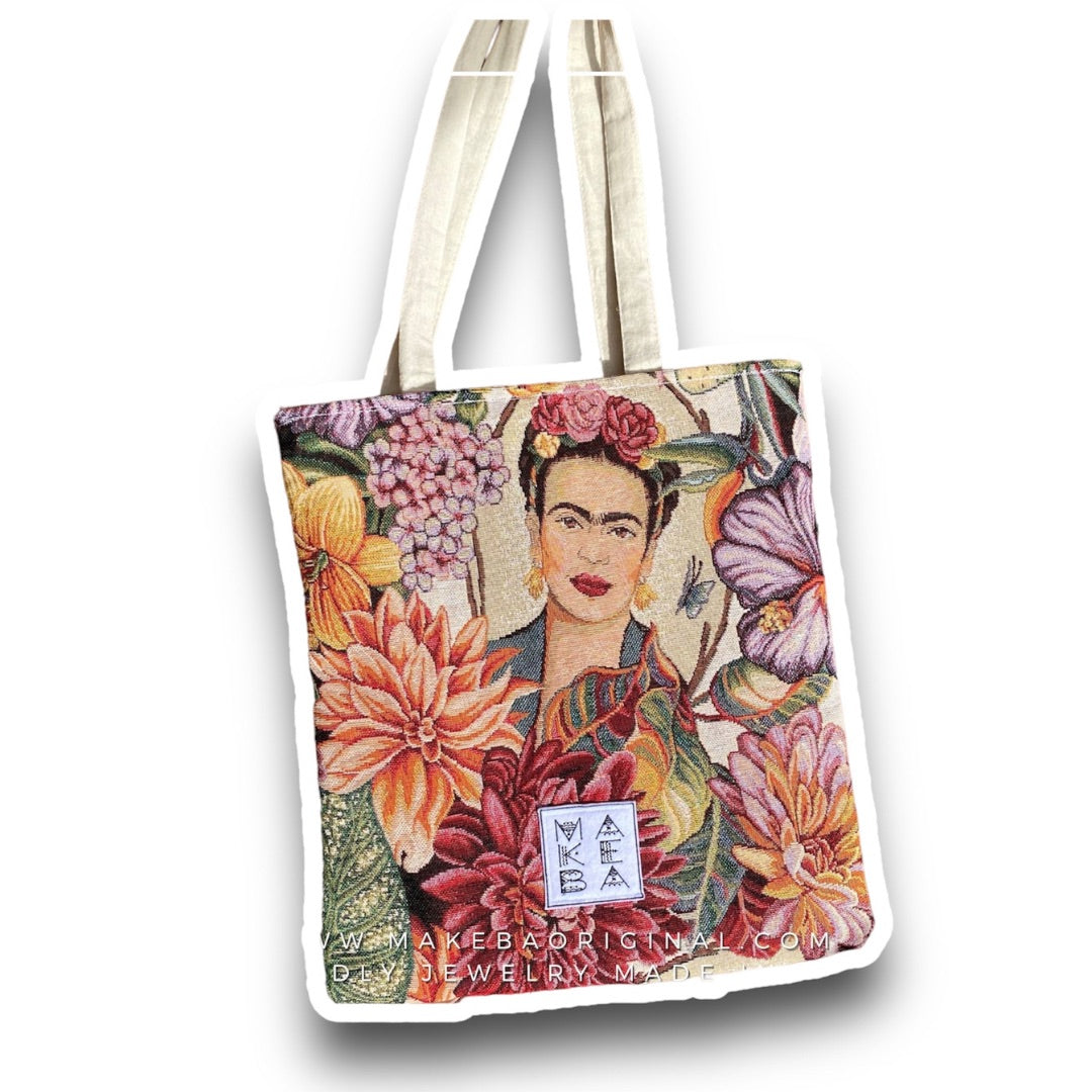 Tote Bag - Frida - Gobelin e cotone organico