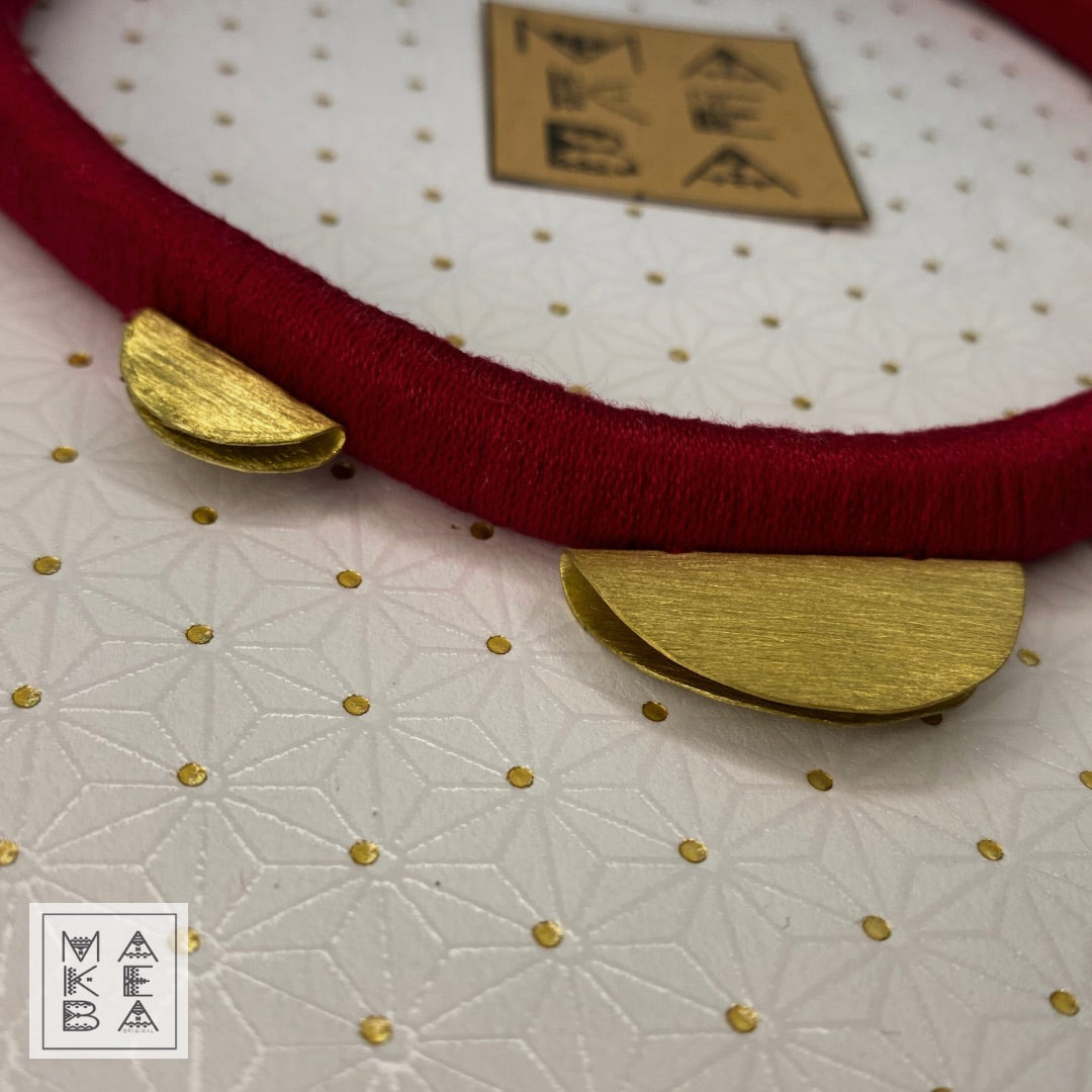 Girocollo Bairi - Borgogna Gold