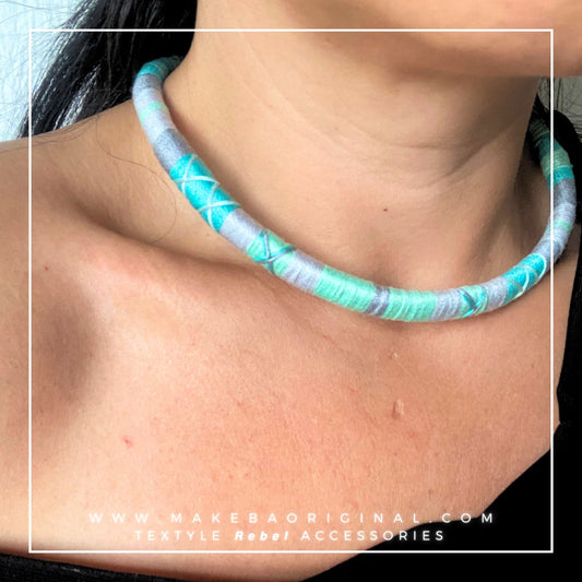 Collana 𝘾𝙝𝙤𝙠𝙚𝙧 //Mint//