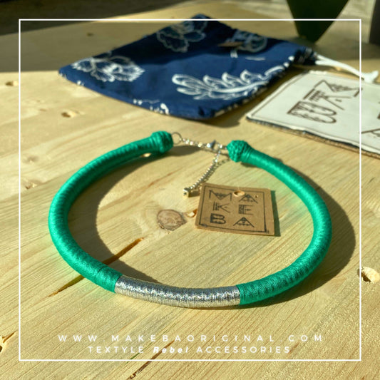Collana Classic Silver - Verde Smeraldo