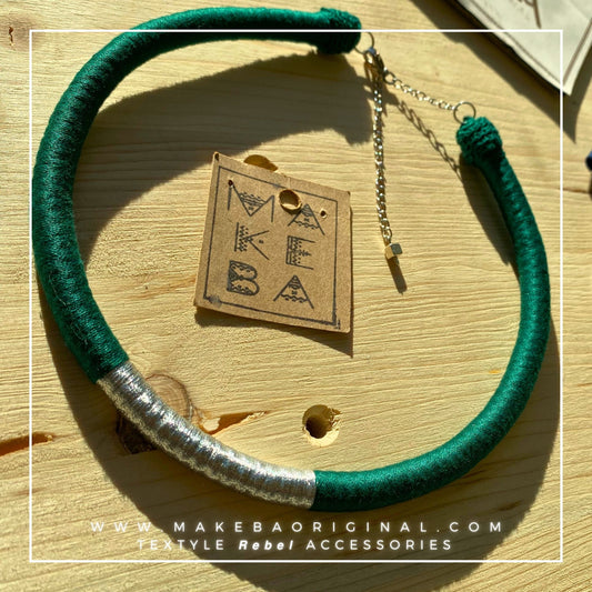 Collana Classic Silver - Verde Bosco