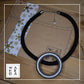 Collana Luna - Nero Silver