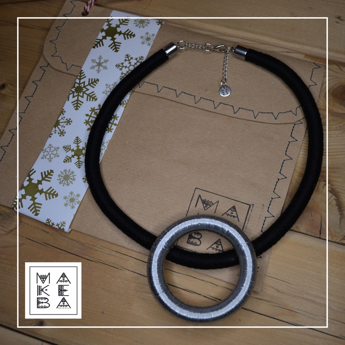 Collana Luna - Nero Silver