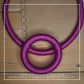 Collana Luna - all cotton Magenta
