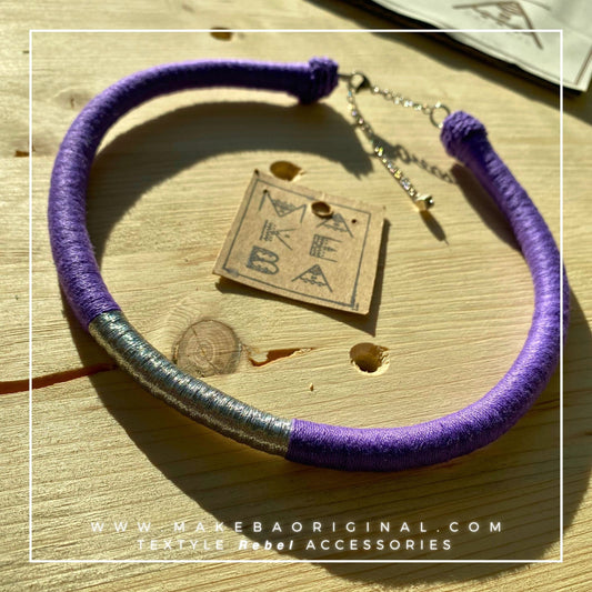 Collana Classic Silver - Viola