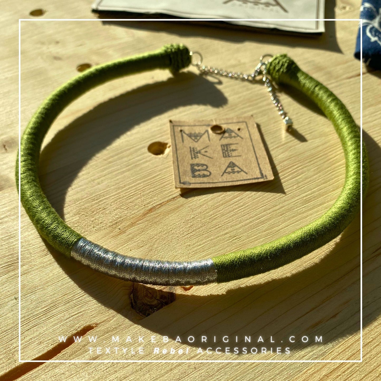 Collana Classic Silver - Verde Oliva