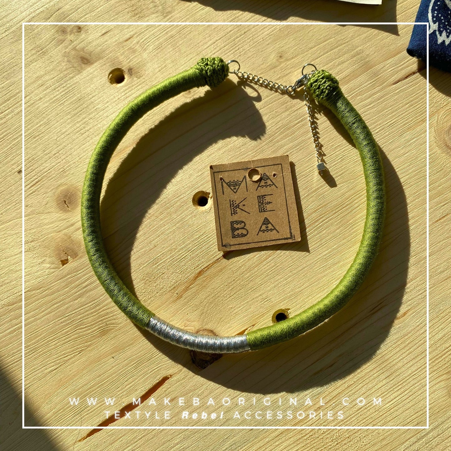 Collana Classic Silver - Verde Oliva