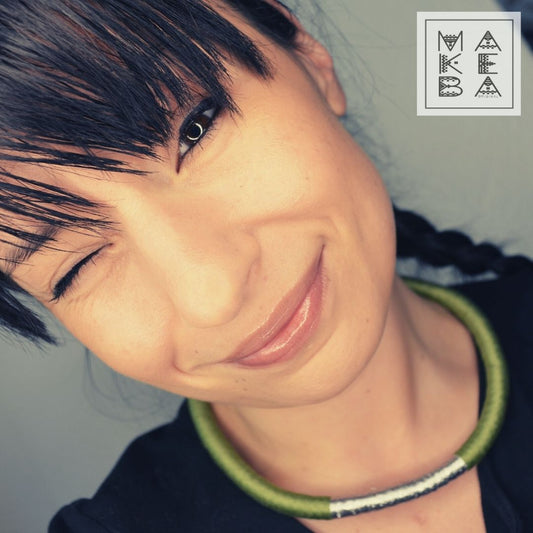 Collana Classic Silver - Verde Oliva