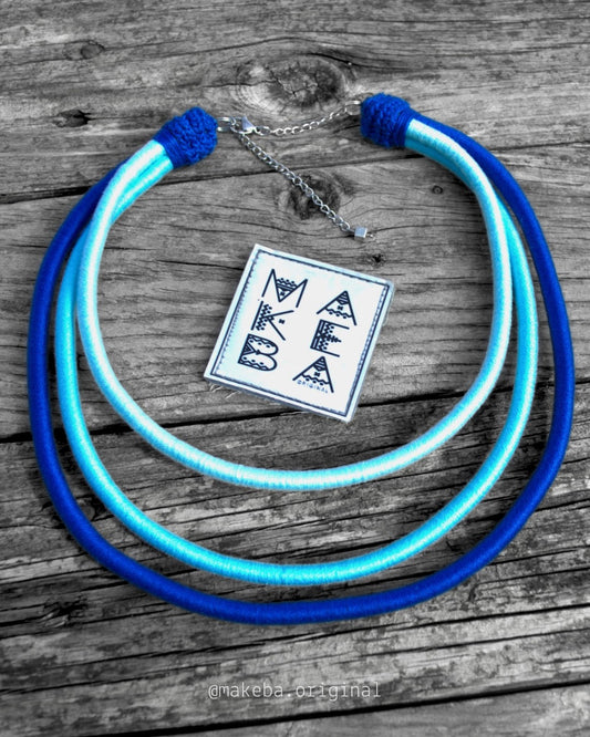 Collana Tri //Calm Blue//