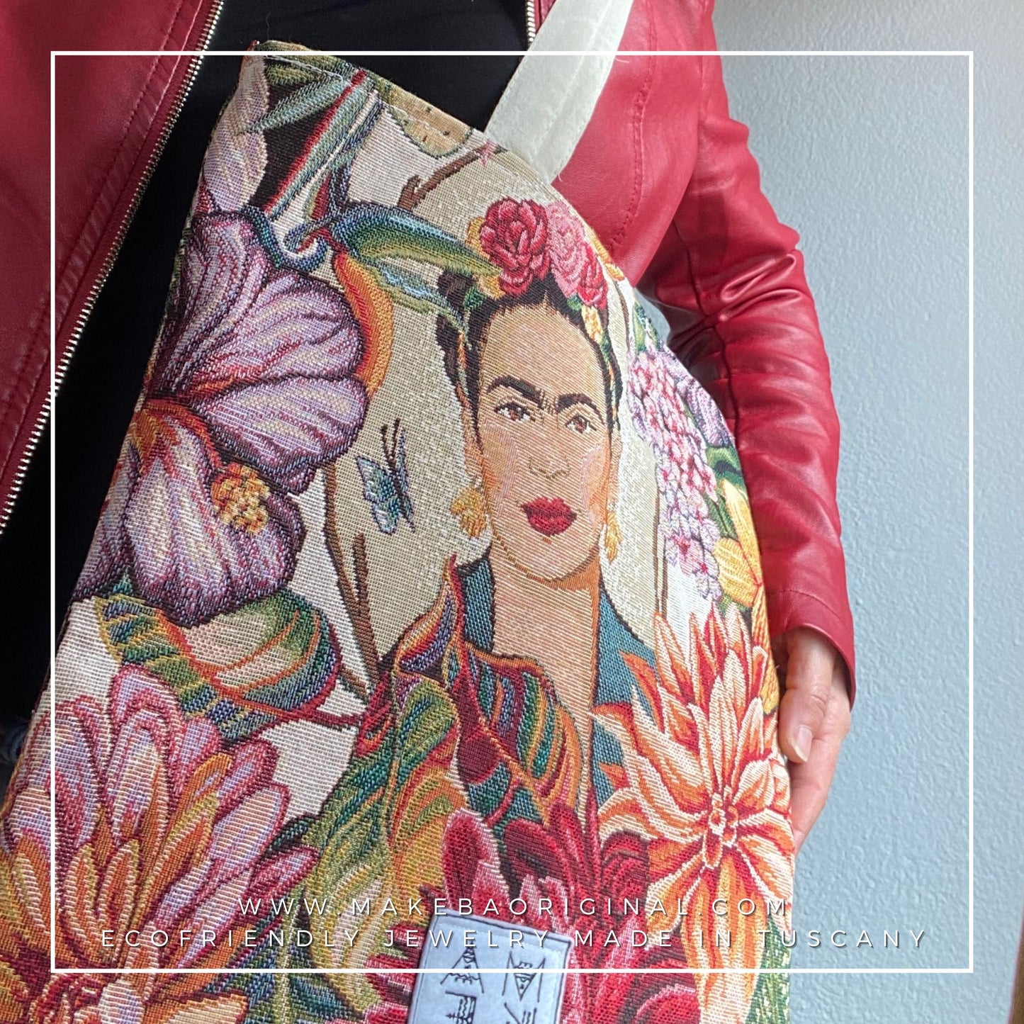 Tote Bag - Frida - Gobelin e cotone organico