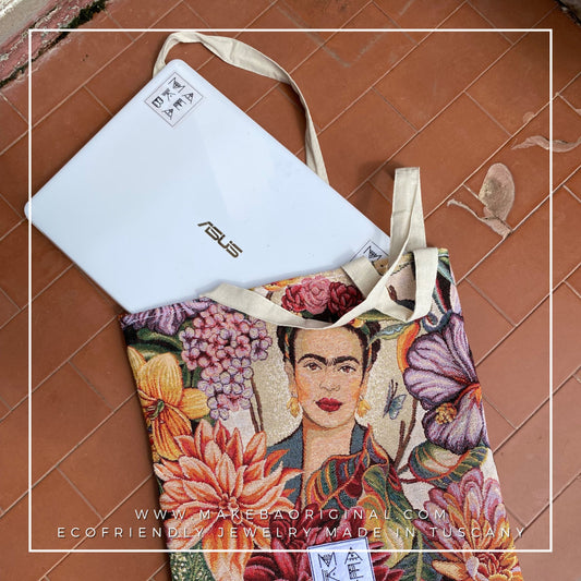 Tote Bag - Frida - Gobelin e cotone organico