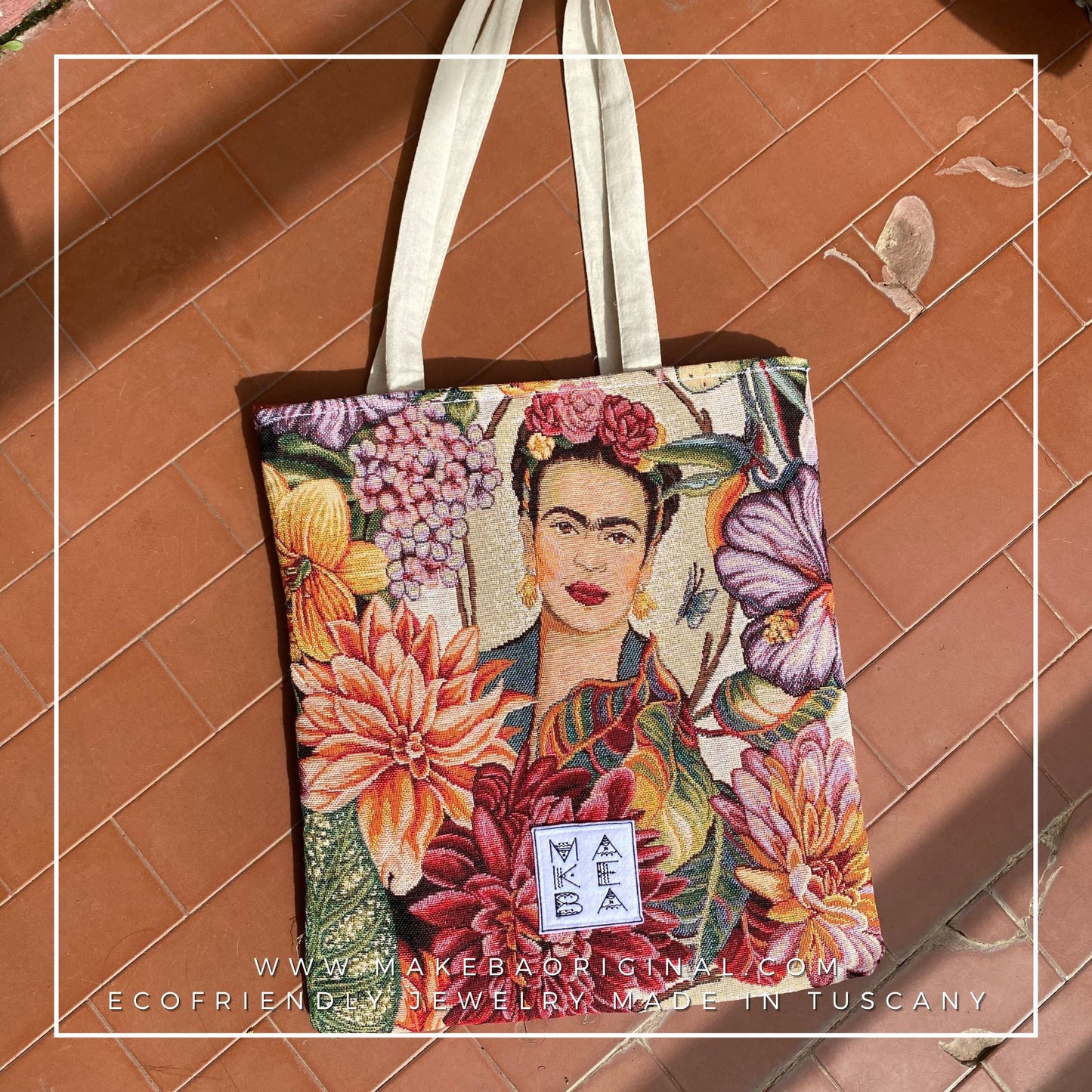 Tote Bag - Frida - Gobelin e cotone organico