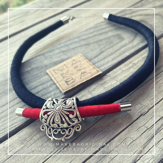 COLLANA TRIBAL LOTUS - COLORI CALDI
