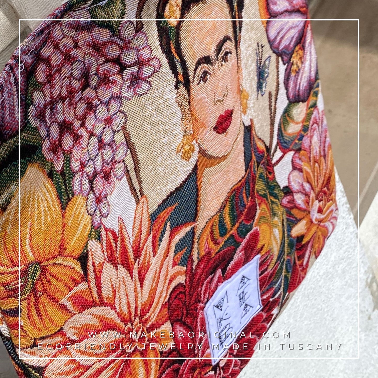 Tote Bag - Frida - Gobelin e cotone organico