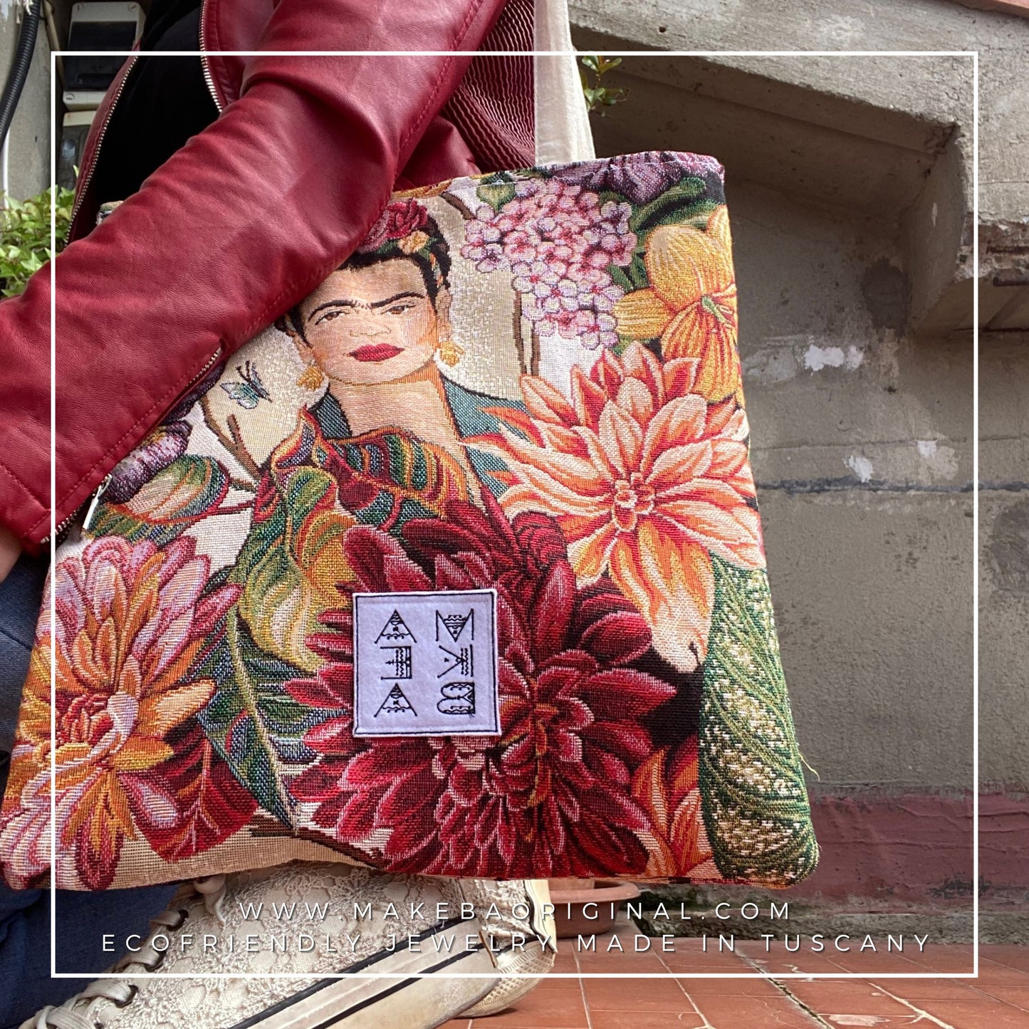 Tote Bag - Frida - Gobelin e cotone organico