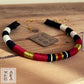 Collana Singola - Cleopatra - Rosso Borgogna Oro/Gold